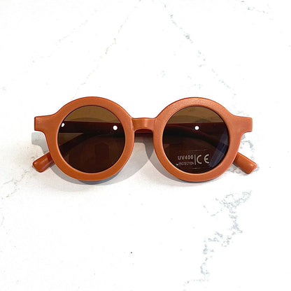 Sugar + Maple | Round Toddler Sunglasses