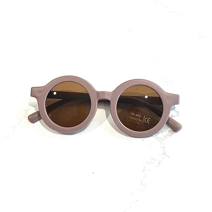 Sugar + Maple | Round Toddler Sunglasses
