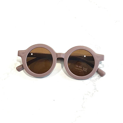 Sugar + Maple | Round Toddler Sunglasses