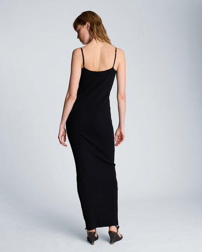 Vestido largo silueta ajustada para mujer